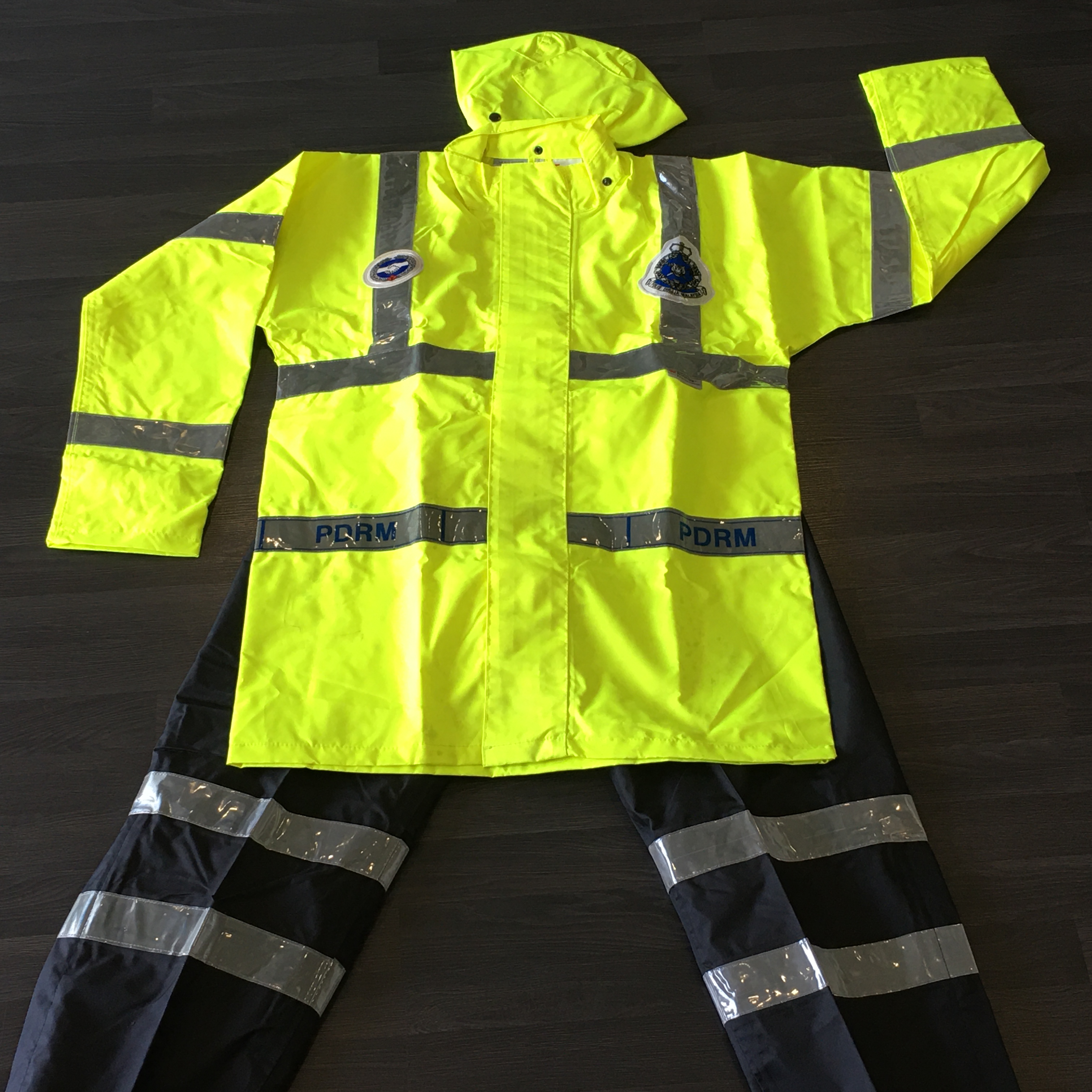 belted raincoat